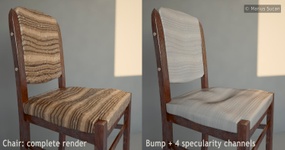Chair: comparative render