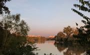 Evening by river