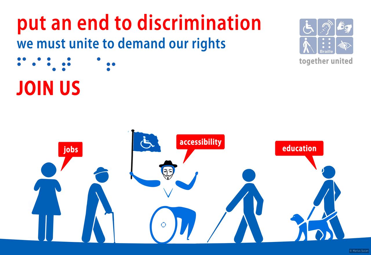 Disabled activists: put an end to discrimination