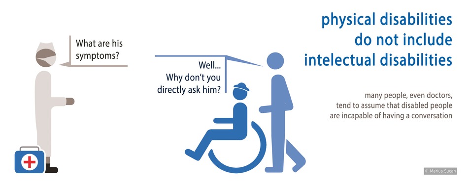 Physical disabilities do not include intelectual disabilities