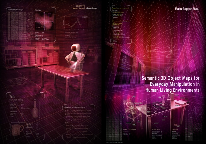 Semantic 3D object maps for everyday manipulation in human living environments by Radu B. Rusu