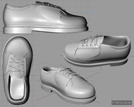 OpenGL render of sport shoes