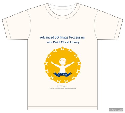 PCL t shirt: CVPR 2012