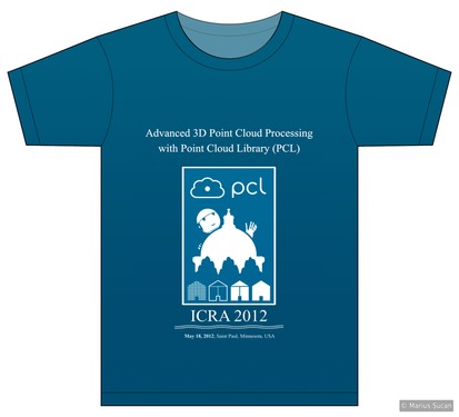 PCL t shirt: ICRA 2012