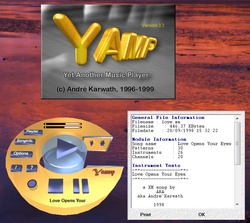 Yamp 3.3 with skin CO -  screen shot